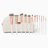 BH Cosmetics- Rose Romance 12 Piece Brush Set With Bag