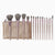 BH Cosmetics- Lavish Elegance 15 Piece Brush Set with Bag
