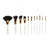 BH Cosmetics- Dot Collection 11 Piece Brush Set White