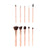 BH COSMETICS- PRETTY IN PINK 10 PIECE BRUSH SET WITH COSMETIC BAG
