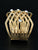CRYSTAL TEXTURED CUFF BANGLE