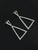 TRIANGULAR EARRINGS