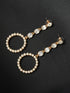 HANGING PEARL HOOPS